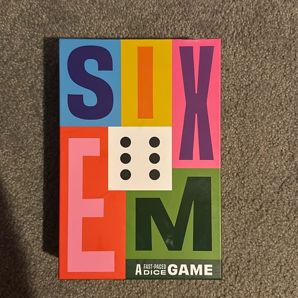 Six Em Board Game NWT - Picture 1 of 2